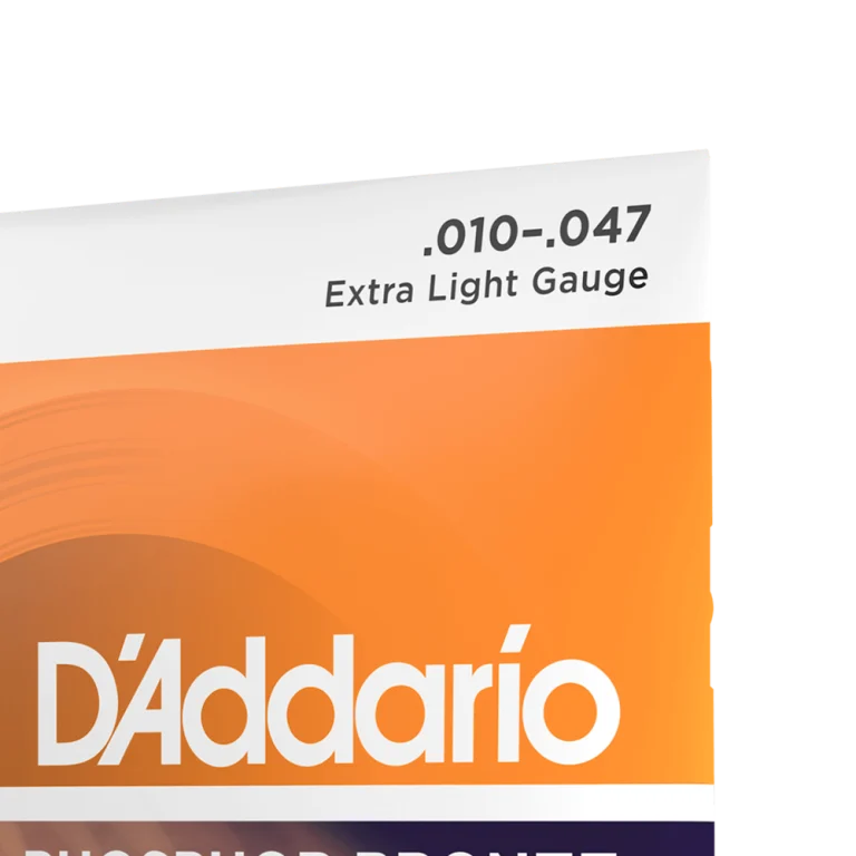 D'Addario 10-47 Phosphor Bronze Extra Light Acoustic Guitar Strings - Image 3