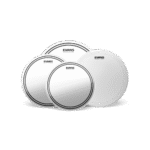 Evans EC2S Clear Standard Pack 12", 13", 16", 14" HD Dry Snare Batter