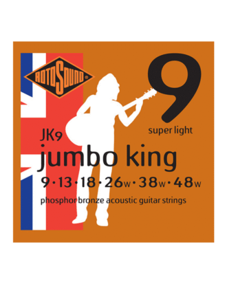 Rotosound Jumbo King Acoustic Super Light | 9-48