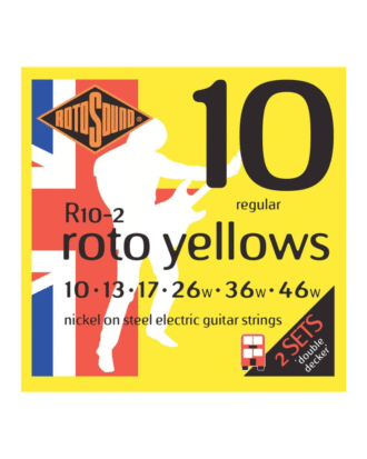 Rotosound Yellows Double Deckers 2 set pack | 10-46