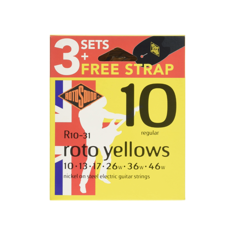 Rotosound Electric Guitar Strings with Strap (Pack of 3) | 10-46 - Image 2