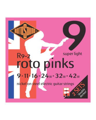 Rotosound Pinks Double Deckers 2 set pack | 9-42