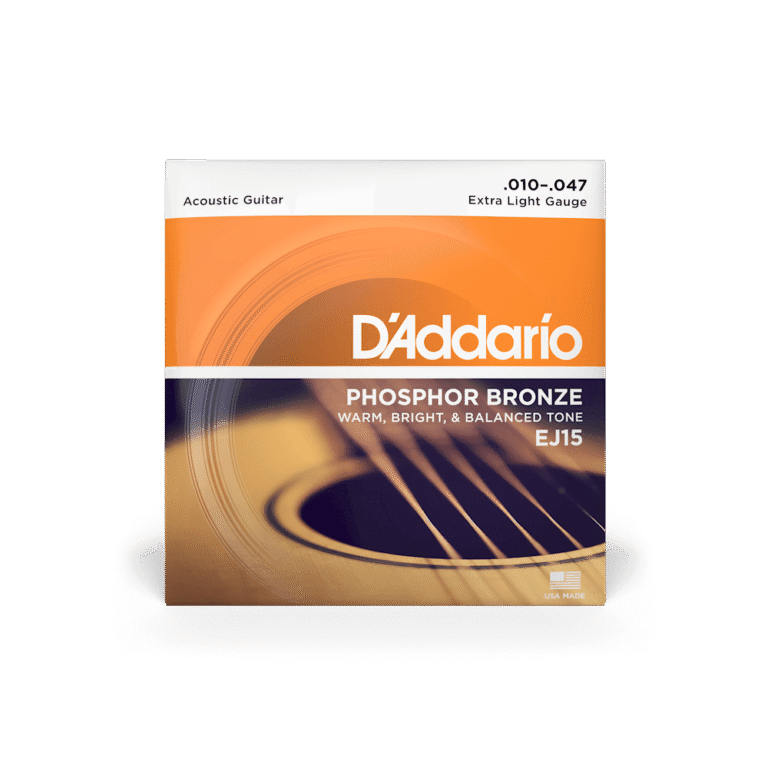 D'Addario 10-47 Extra Light Acoustic Guitar Strings