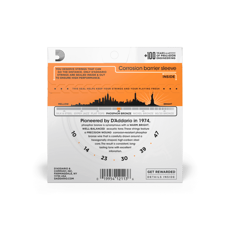 D'Addario 10-47 Extra Light Acoustic Guitar Strings - Image 3
