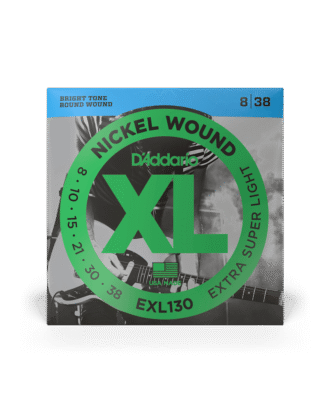 D'Addario 08-38 Extra Super Light Electric Guitar Strings