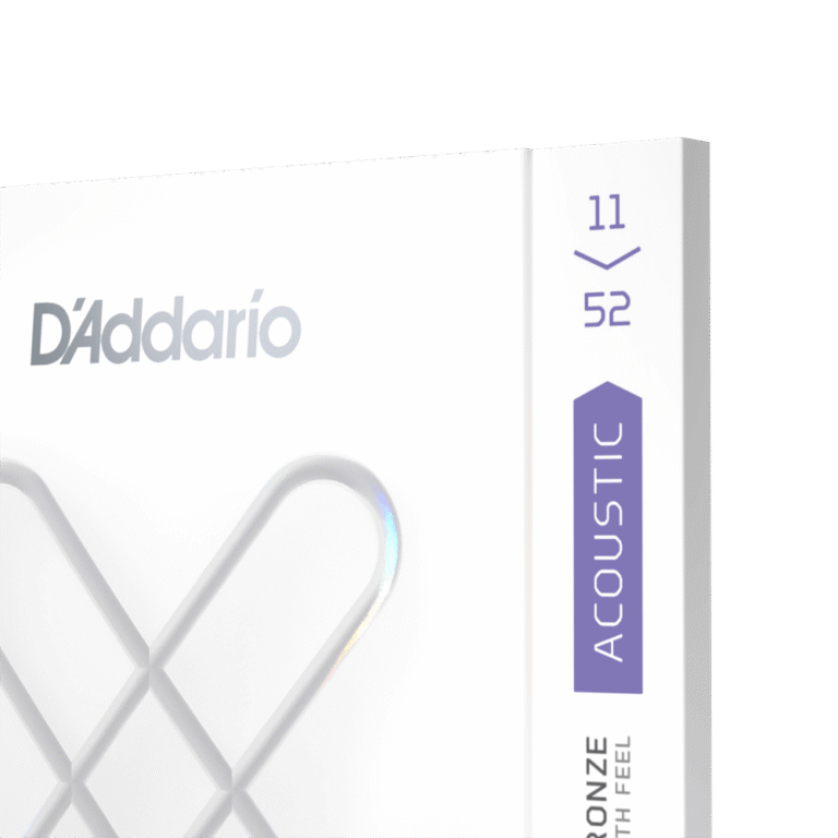 D'Addario 11-52 Custom Light Coated Acoustic Guitar Strings - Image 4
