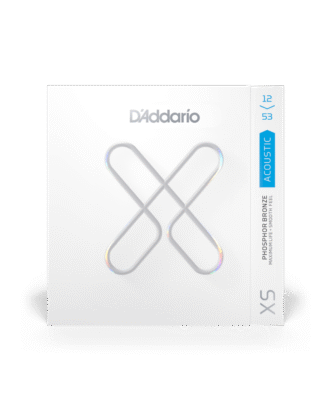 D'Addario 12-53 Light Coated Acoustic Guitar Strings