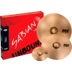 Sabian B8X Crash Pack 10″ Splash, 16″ Thin-Crash, and 18″ Thin-Crash