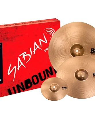Sabian B8X Crash Pack 10″ Splash, 16″ Thin-Crash, and 18″ Thin-Crash