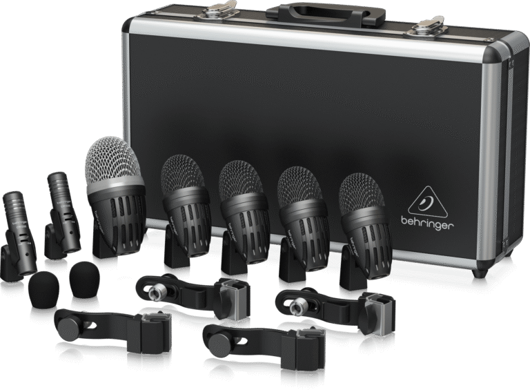Behringer Premium 7-Piece Drum Microphone Set for Studio and Live Applications