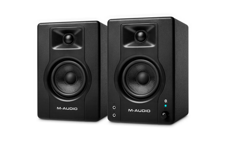 M-Audio BX3 BT Bluetooth Monitors 3.5" Black Kevlar 120-Watt Multimedia Bluetooth Reference Monitors (pair) - Image 2