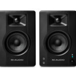 M-Audio BX3 BT Bluetooth Monitors 3.5" Black Kevlar 120-Watt Multimedia Bluetooth Reference Monitors (pair)