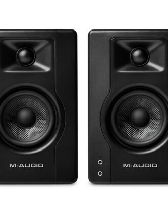 M-Audio BX3 BT Bluetooth Monitors 3.5" Black Kevlar 120-Watt Multimedia Bluetooth Reference Monitors (pair)