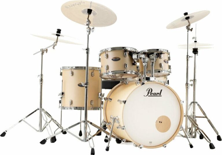 Pearl Decade Maple Satin Gold Meringue with Hardware