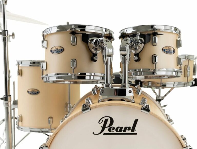 Pearl Decade Maple Satin Gold Meringue with Hardware - Image 2
