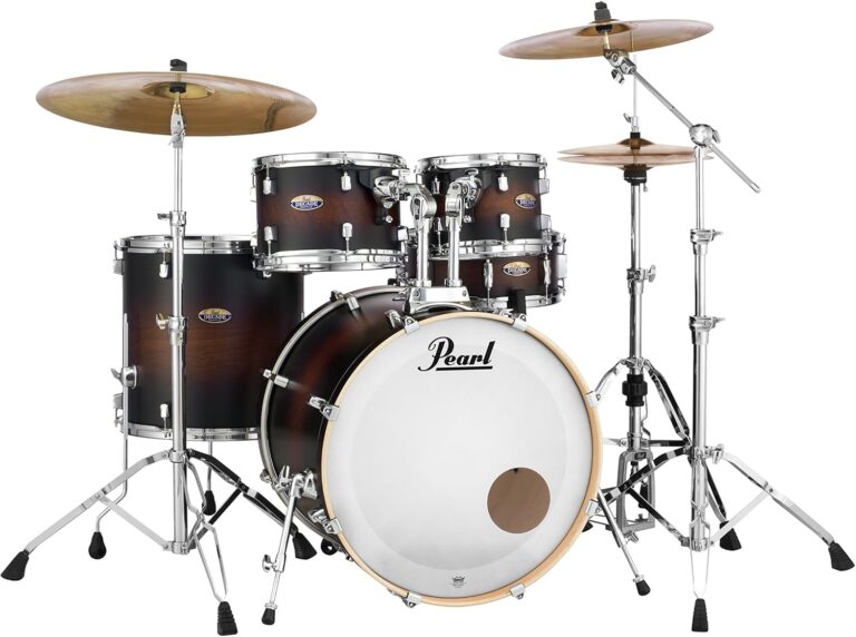 Pearl Decade Maple 5 Piece Shell Pack, Satin Brown Burst - Image 2