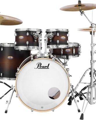 Pearl Decade Maple 5 Piece Shell Pack, Satin Brown Burst