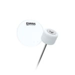 Evans EQ Single Pedal Patch, Clear Plastic
