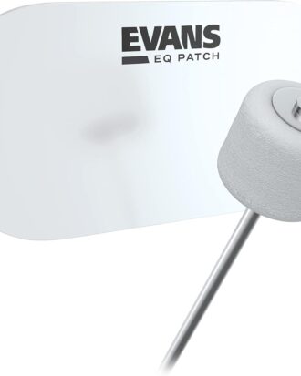 Evans EQ Double Pedal Patch, Clear Plastic