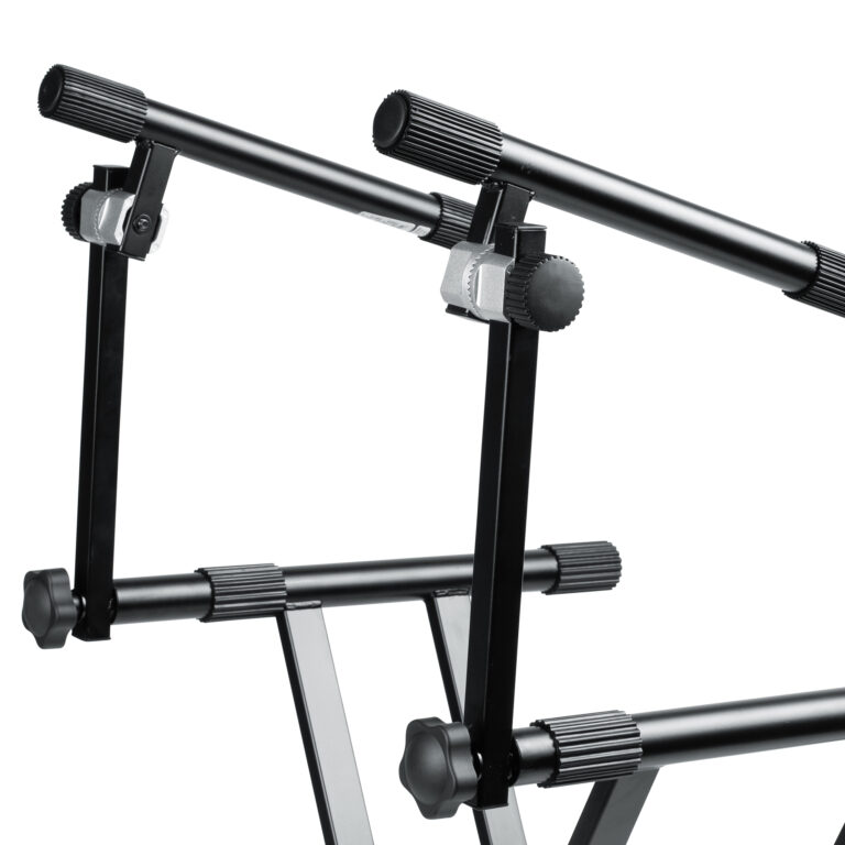 Gator Frameworks Deluxe 2 Tier “X” Style Keyboard Stand Black - Image 5