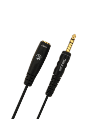 D'Addario Accessories Headphone Extension Cable 20FT/7.62 Meters