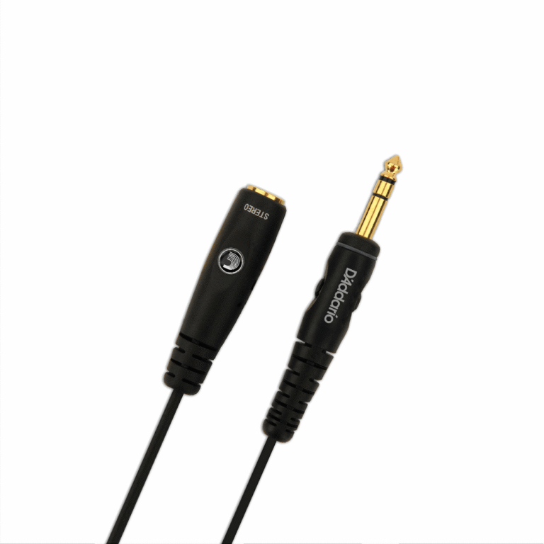 D'Addario Accessories Headphone Extension Cable 20FT/7.62 Meters