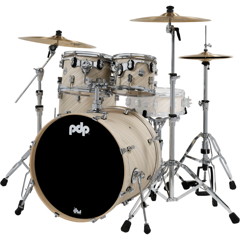 Tama Imperialstar Drum Kits 5-piece Complete Drum Set Natural Zebrawood Wrap - Image 2