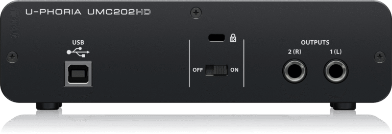 Behringer Audiophile 2x2, 24-Bit/192 kHz USB Audio Interface with Midas Mic Preamplifiers - Image 3