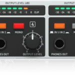 Behringer Powerplay HA8000 8-Channel High-Power Headphones Mixing and Distribution Amplifier