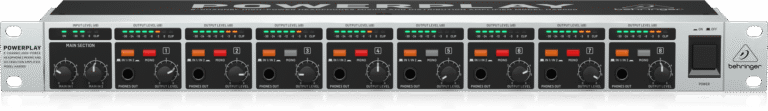Behringer Powerplay HA8000 8-Channel High-Power Headphones Mixing and Distribution Amplifier - Image 2