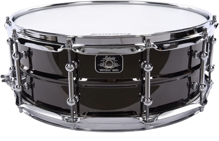Ludwig Universal Series 14 x 5.5" Black Brass Snare Drum