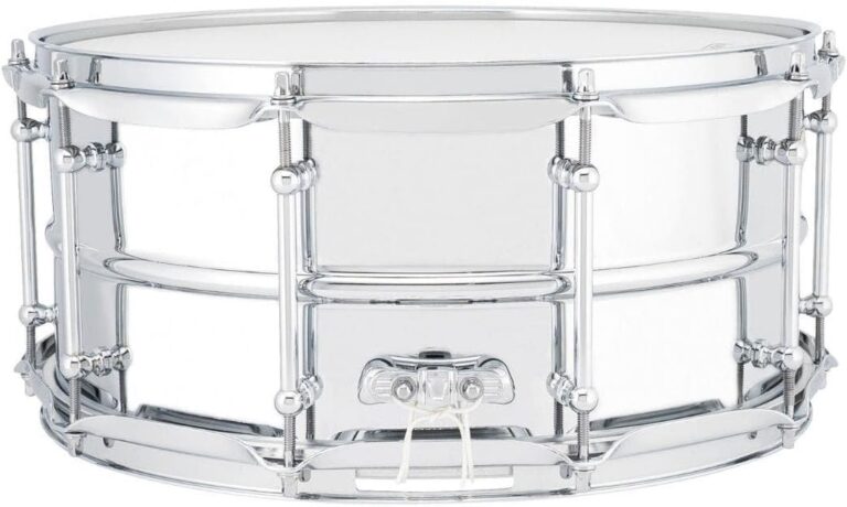 Ludwig 6.5" x 14" Supralite Steel Snare Drum - Image 3