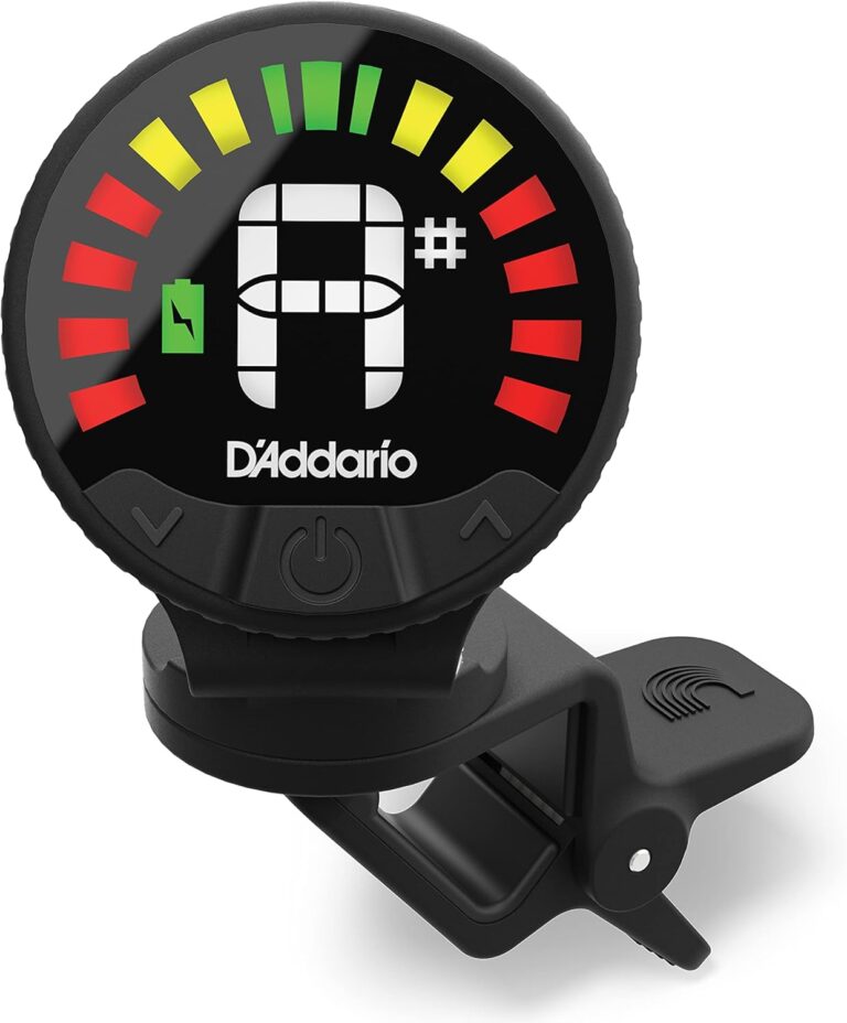 D'Addario Nexxus 360 Rechargeable Acoustic & Electric Guitar Tuner