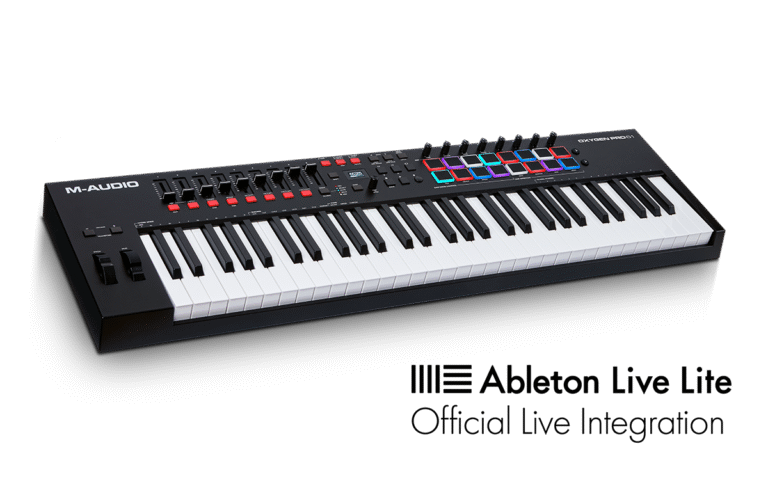 M-Audio Oxygen Pro 61 Powerful, 61-key USB powered MIDI controller with Smart Controls and Auto-mapping - Image 3