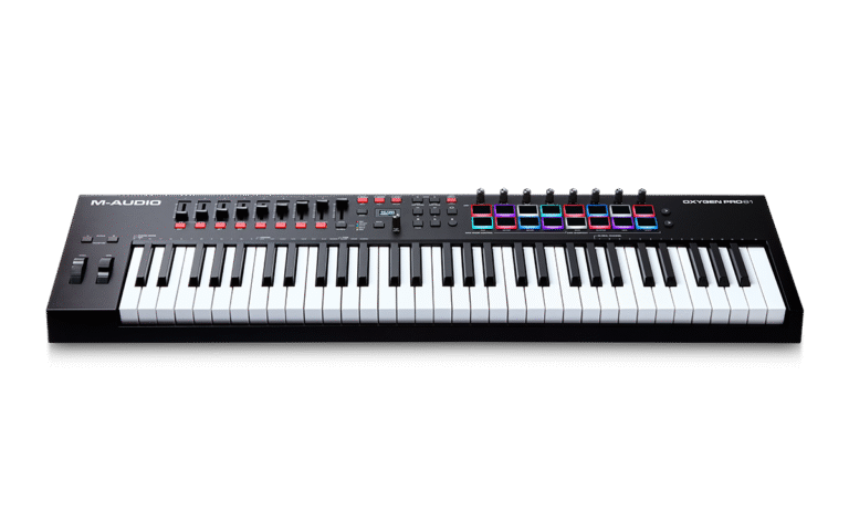M-Audio Oxygen Pro 61 Powerful, 61-key USB powered MIDI controller with Smart Controls and Auto-mapping - Image 2