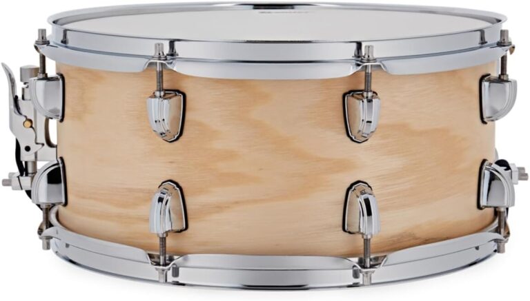 Premier Artist Series 14" x 6.5" Snare Drum - Natural Ash Satin - Image 2