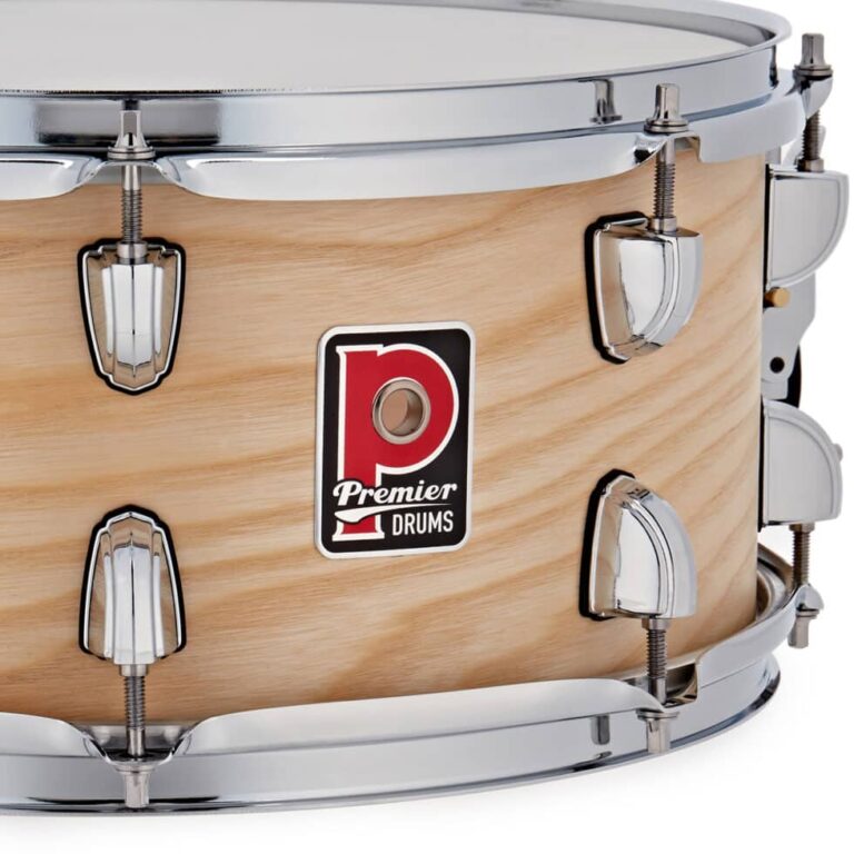 Premier Artist Series 14" x 6.5" Snare Drum - Natural Ash Satin - Image 5