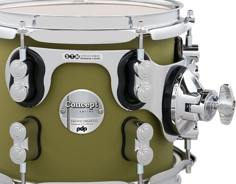 PDP Concept Maple 5-Piece, Satin Olive Shell Pack - Image 5