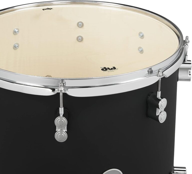 PDP by DW Concept Maple 7-Piece Shell Pack With Chrome Hardware Satin Black - Image 3