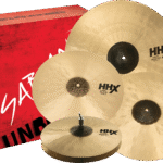 Sabian HHX Complex Promotional set 14” Medium Hats, 16” Thin Crash, 20” Medium Ride and 18″Thin Crash