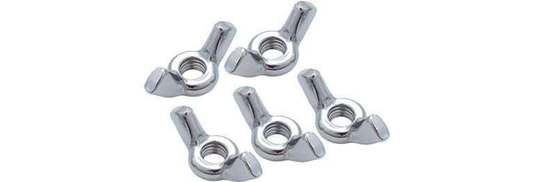 Gibraltar 6Mm Lt Duty cymbal Wing Nut 5/Pack