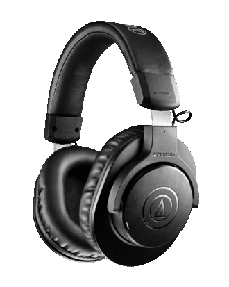Audio-Technica ATH-M20xBT Professional Wireless Over-Ear Headphones