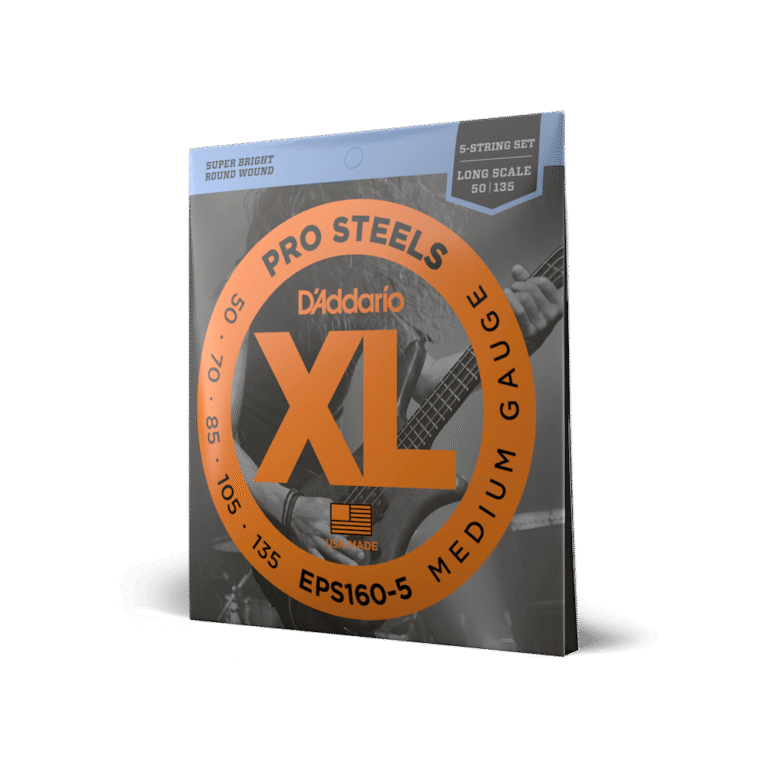 D'Addario 50-135 Medium 5-String Long Scale Bass Strings - Image 2