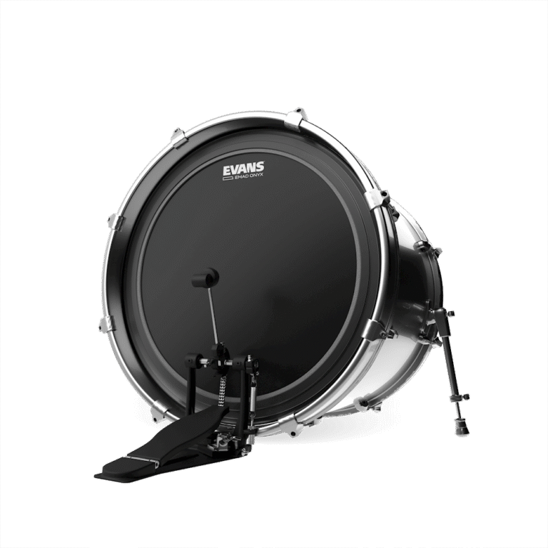Evans EMAD ONYX 22" Frost Coated Bass Batter - Image 2