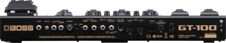 Boss GT-100 COSM Amp Effects Processor - Image 4