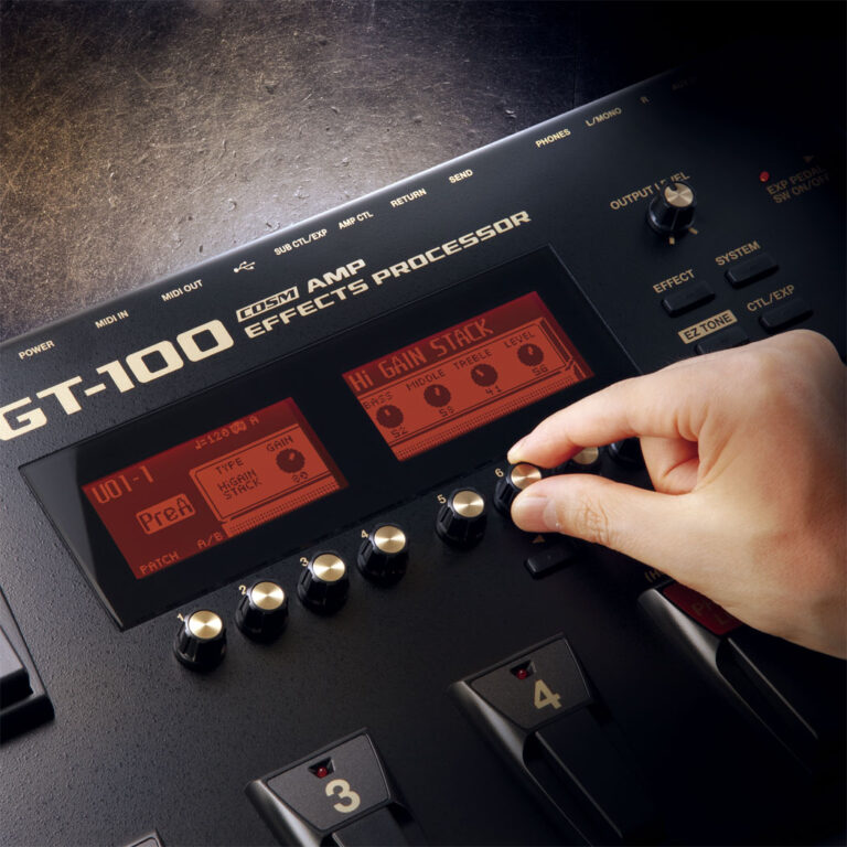 Boss GT-100 COSM Amp Effects Processor - Image 6