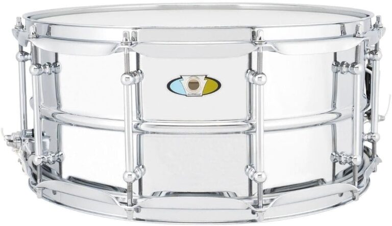 Ludwig 6.5" x 14" Supralite Steel Snare Drum