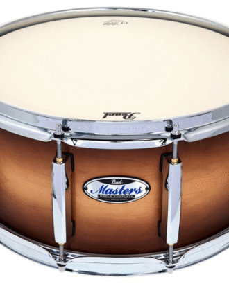 Pearl Masters Maple 14 X 6.5" Complete Snare Drum - Satin Natural Burst