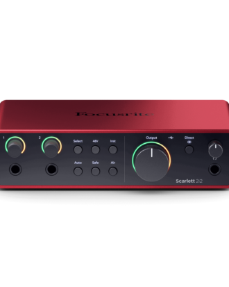 Focusrite Scarlett 2i2 2-in, 2-out Interface 4th Generation