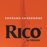 D’Addario Rico Soprano Sax Reeds 2.5, (25-Pack)